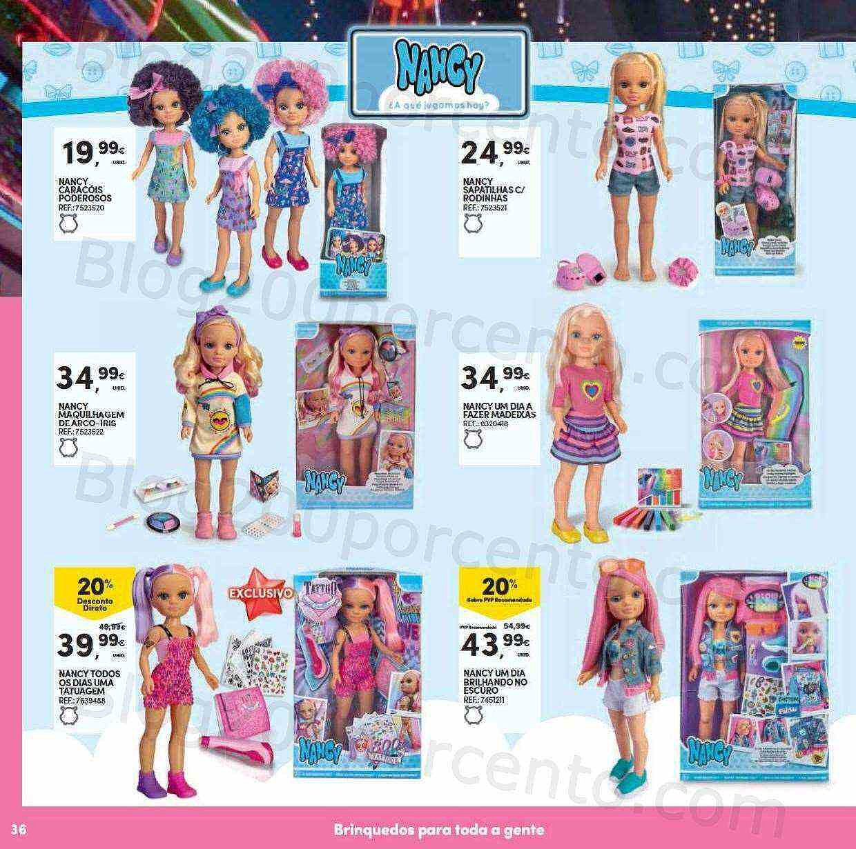 Antevisão Folheto CONTINENTE Brinquedos de Natal Promoções de 8 novembro a 11 dezembro