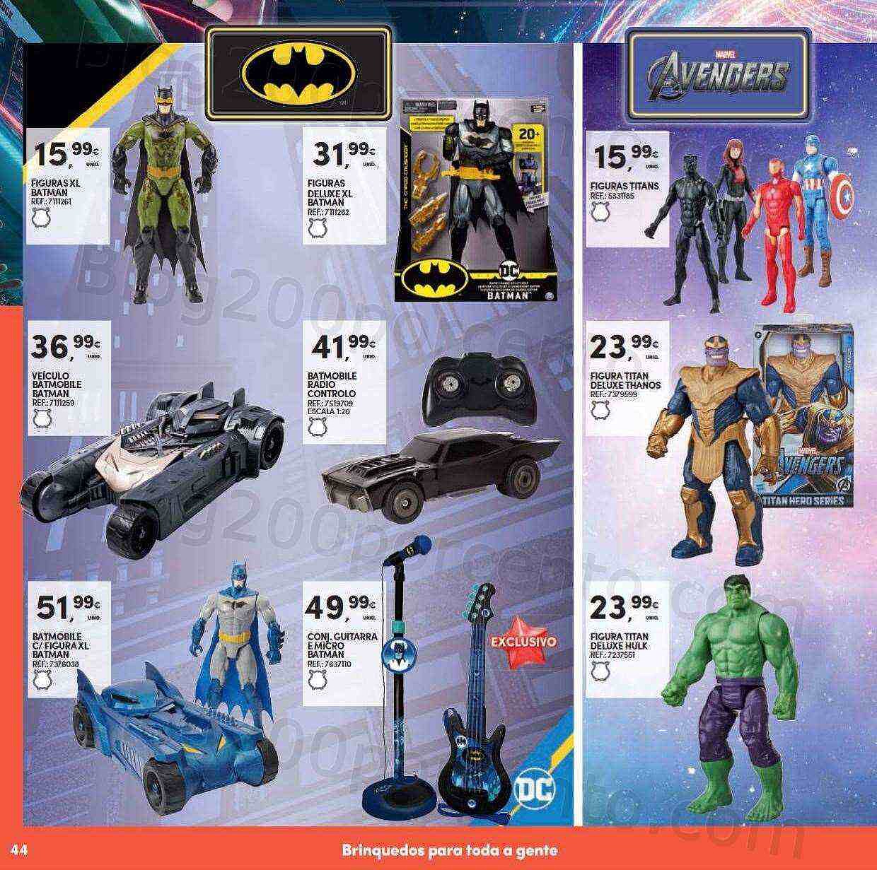 Antevisão Folheto CONTINENTE Brinquedos de Natal Promoções de 8 novembro a 11 dezembro
