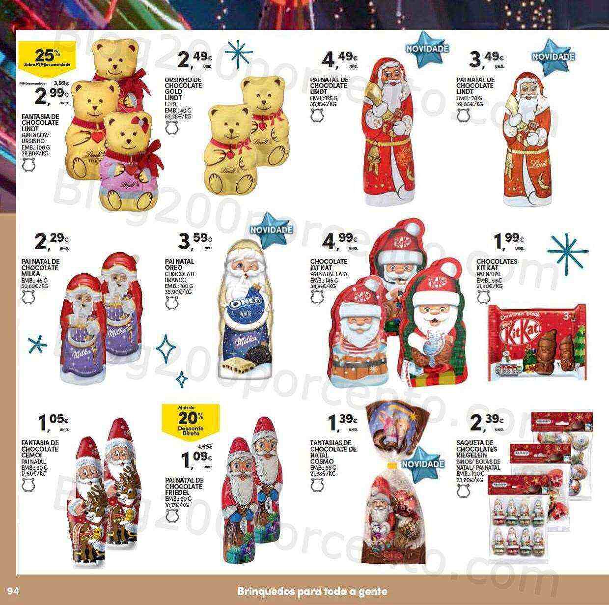 Antevisão Folheto CONTINENTE Brinquedos de Natal Promoções de 8 novembro a 11 dezembro