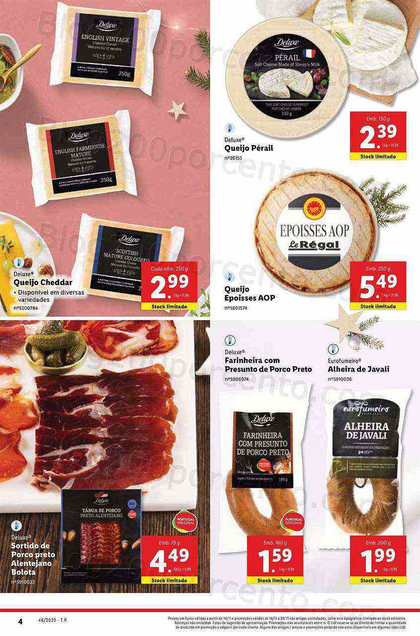 Antevisão Folheto LIDL Promoções a partir de segunda - 14 novembro