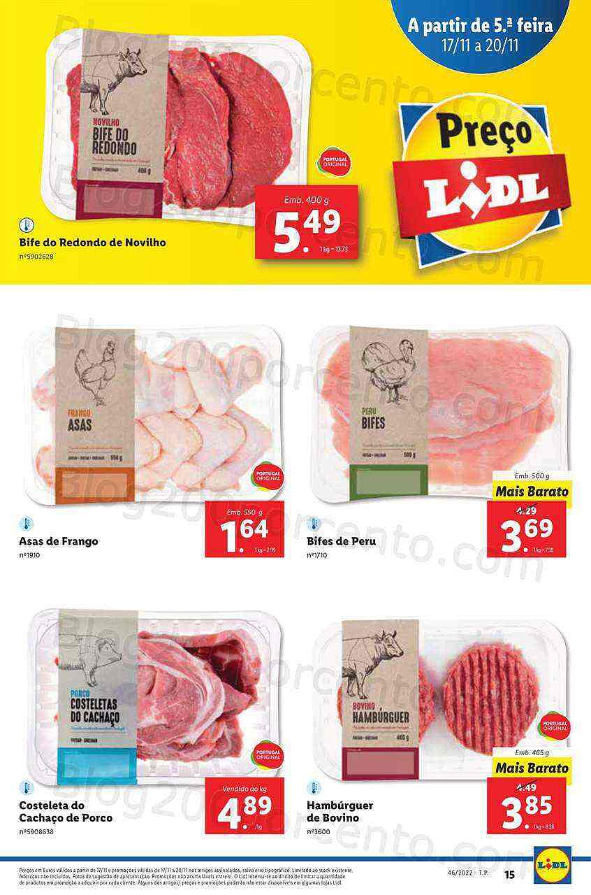 Antevisão Folheto LIDL Promoções a partir de quinta - 17 novembro