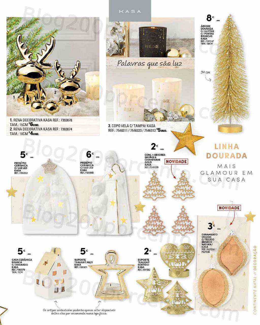 Antevisão Folheto CONTINENTE Natal Madeira Promoções de 10 novembro a 24 dezembro