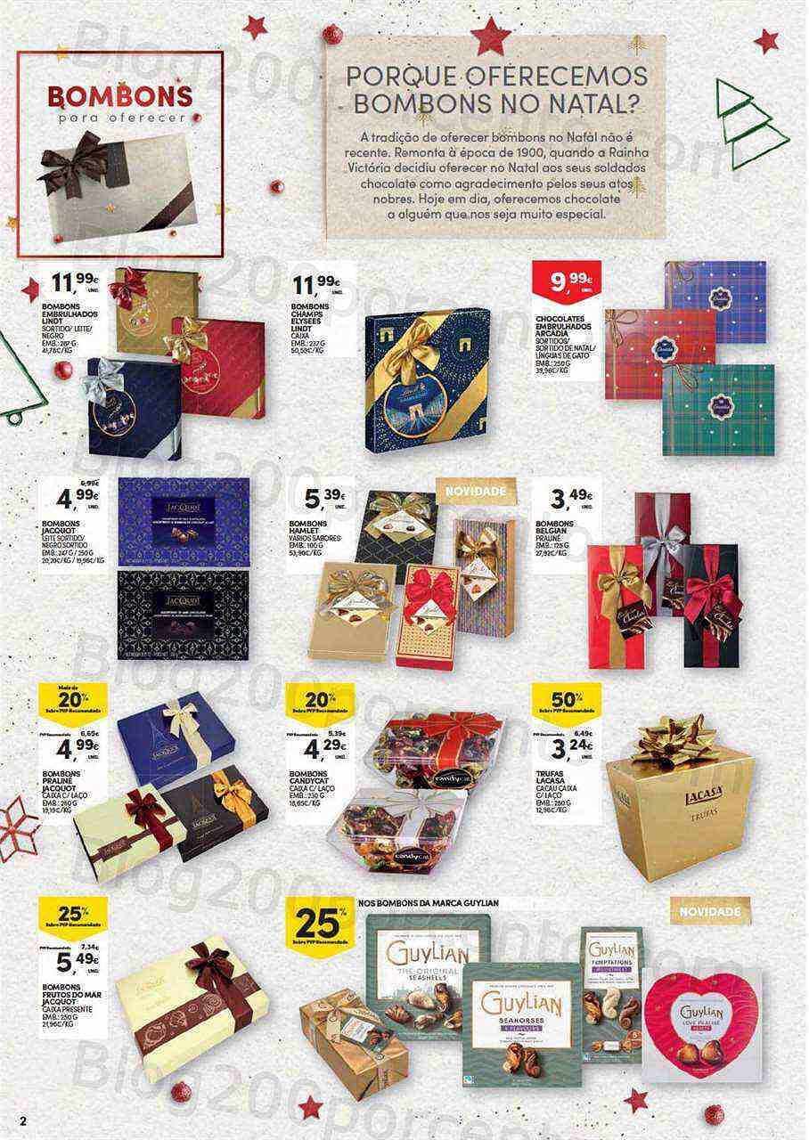 Antevisão Folheto CONTINENTE Natal Alimentar Promoções de 15 novembro a 24 dezembro