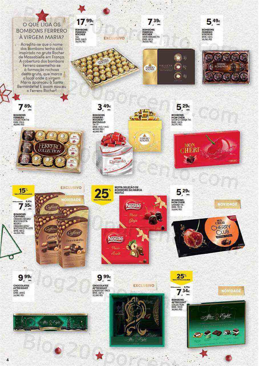 Antevisão Folheto CONTINENTE Natal Alimentar Promoções de 15 novembro a 24 dezembro
