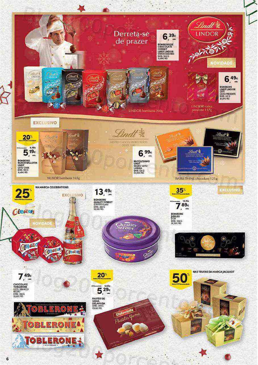 Antevisão Folheto CONTINENTE Natal Alimentar Promoções de 15 novembro a 24 dezembro