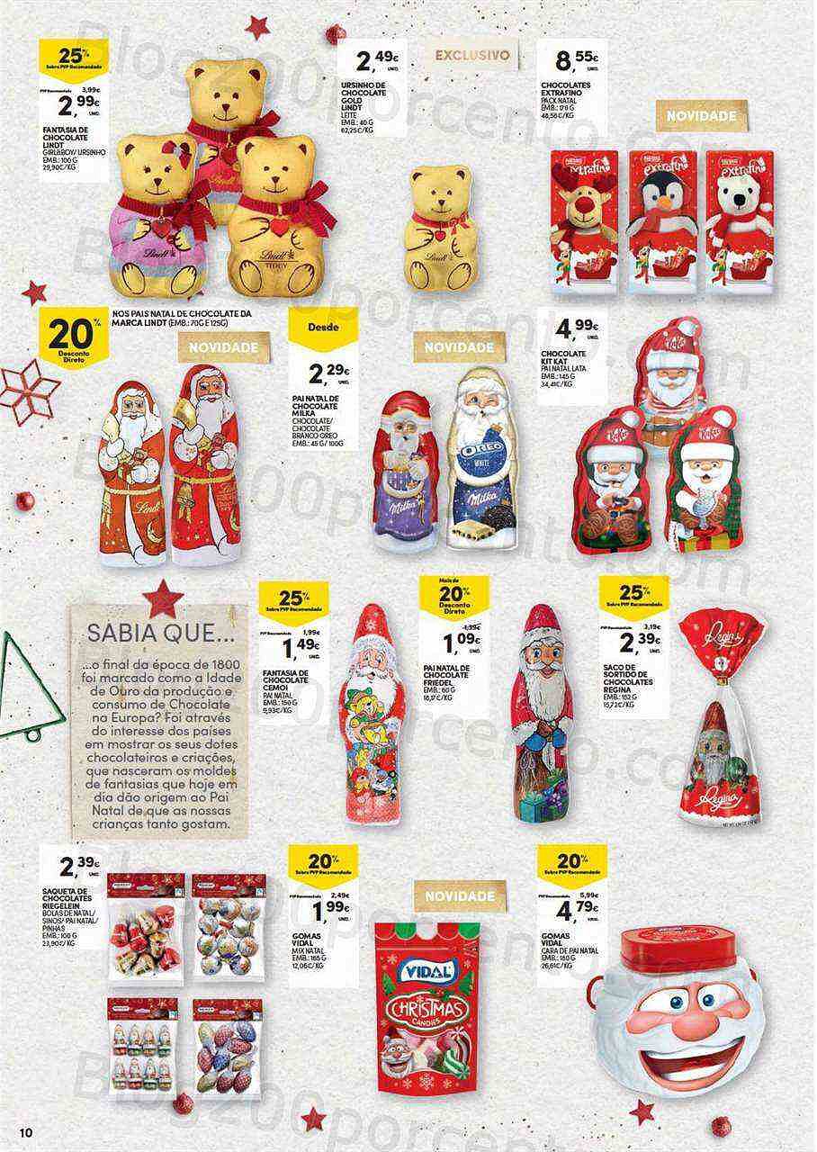 Antevisão Folheto CONTINENTE Natal Alimentar Promoções de 15 novembro a 24 dezembro