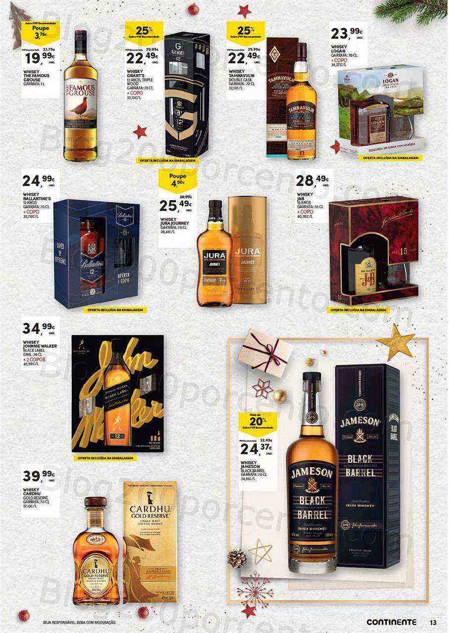 Antevisão Folheto CONTINENTE Natal Alimentar Promoções de 15 novembro a 24 dezembro