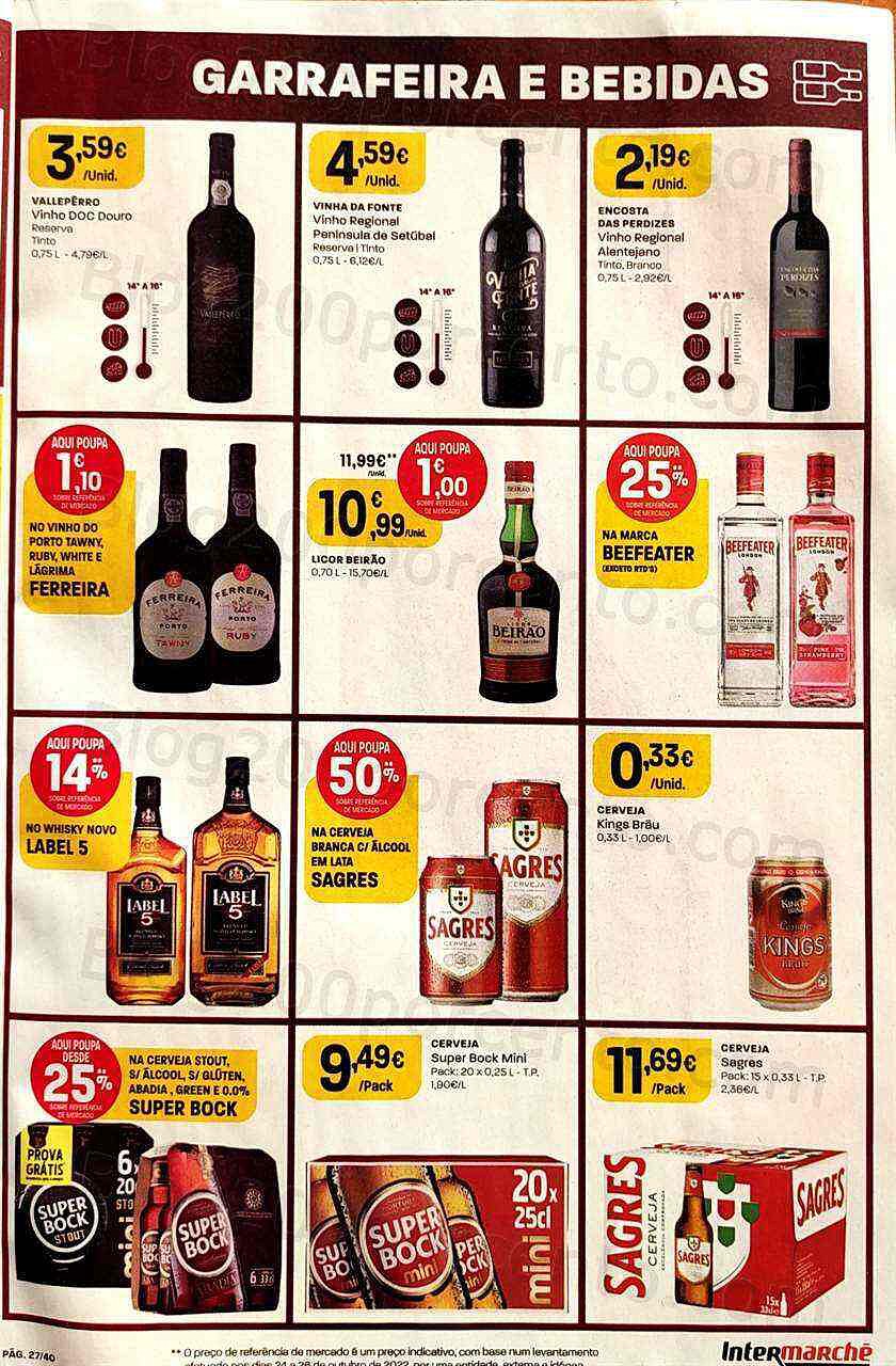 Antevisão Folheto INTERMARCHÉ Super Promoções de 17 a 23 novembro