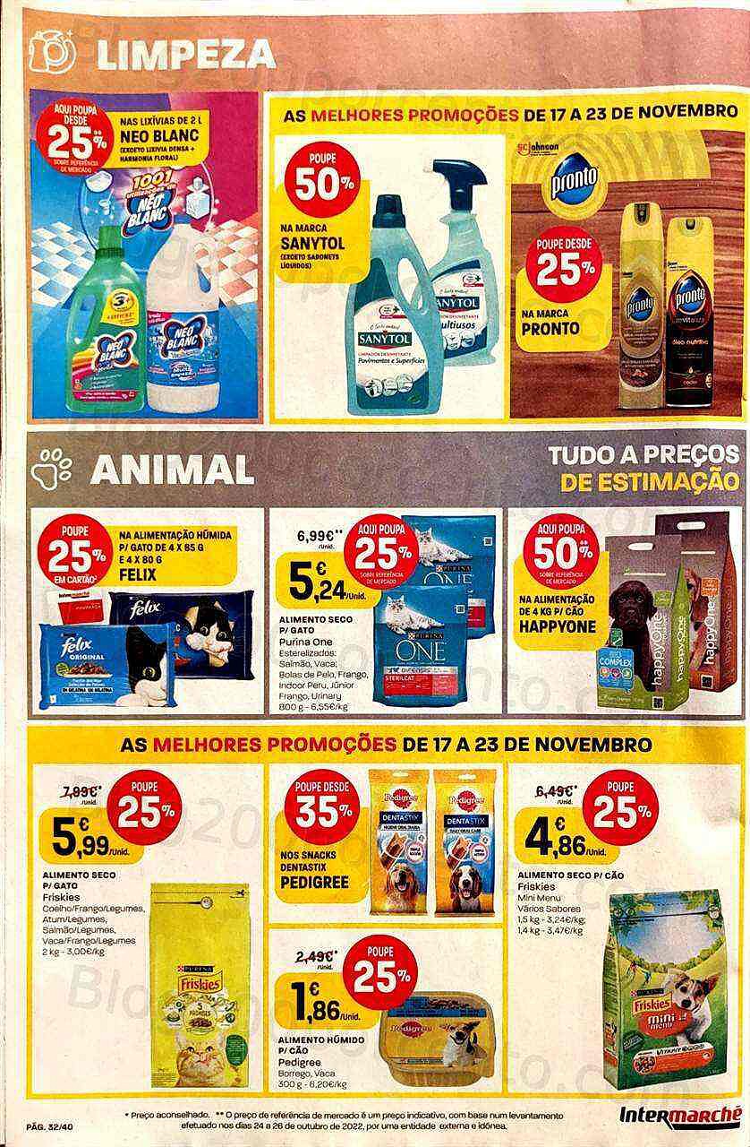 Antevisão Folheto INTERMARCHÉ Super Promoções de 17 a 23 novembro