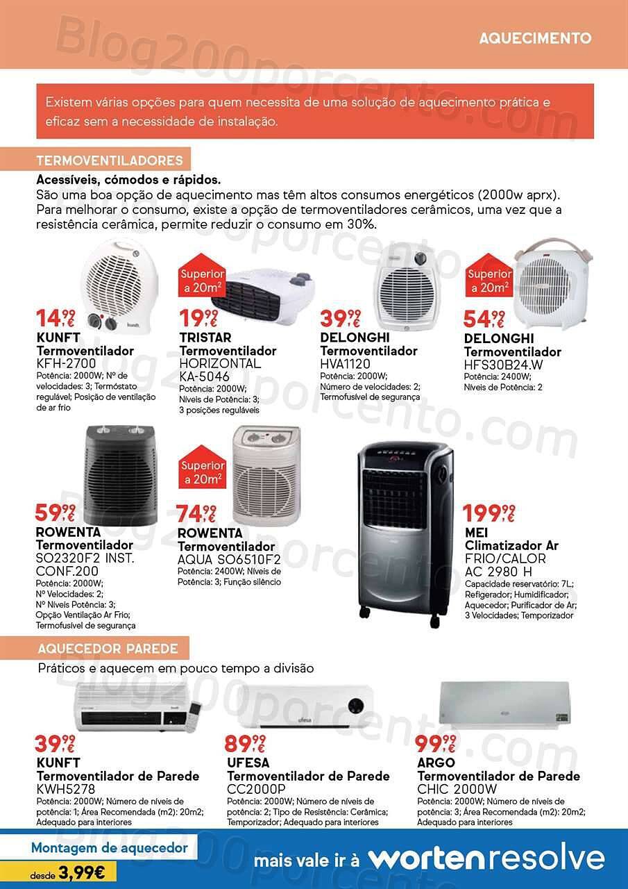 Antevisão Folheto WORTEN Aquecimento Promoções de 15 novembro a 31 dezembro