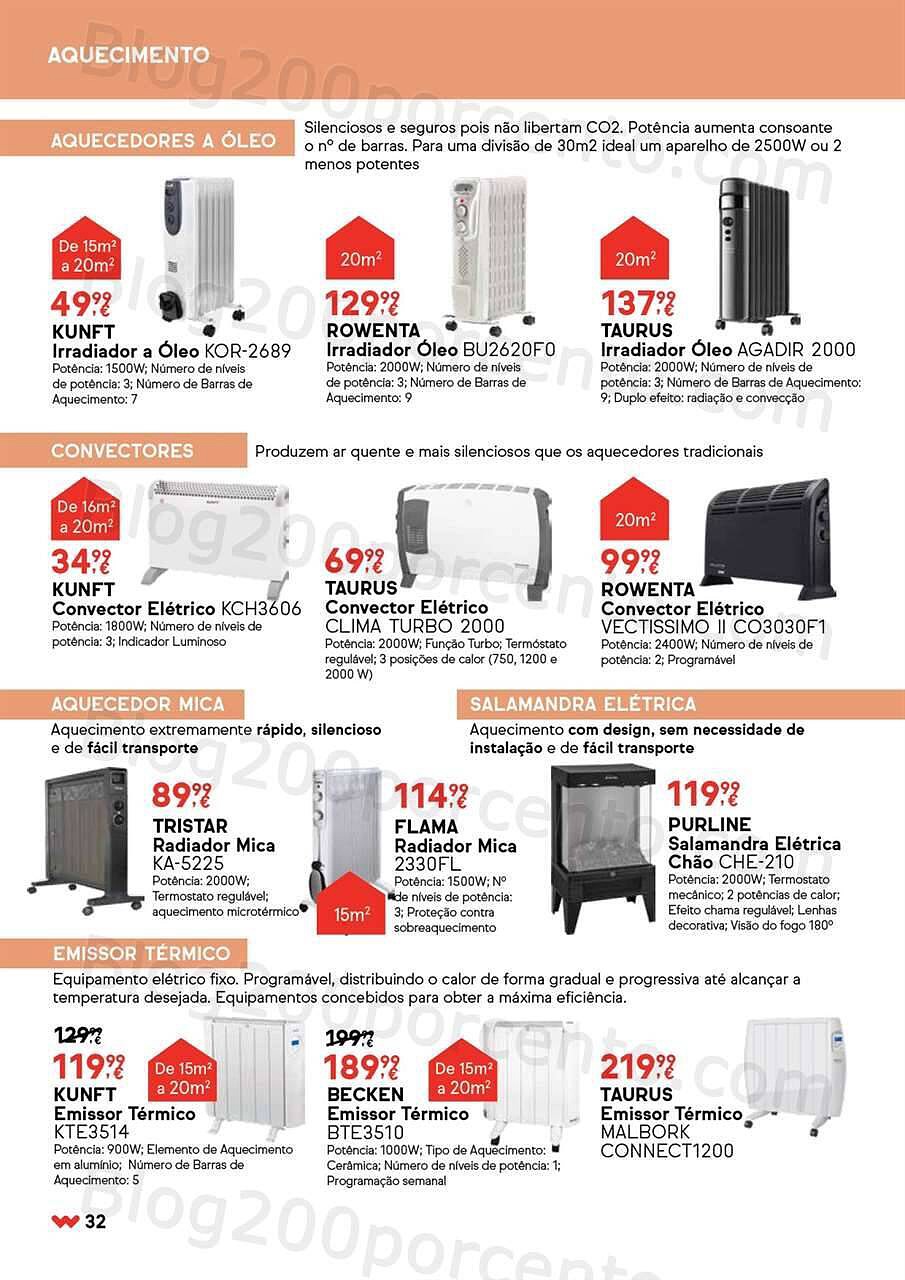 Antevisão Folheto WORTEN Aquecimento Promoções de 15 novembro a 31 dezembro