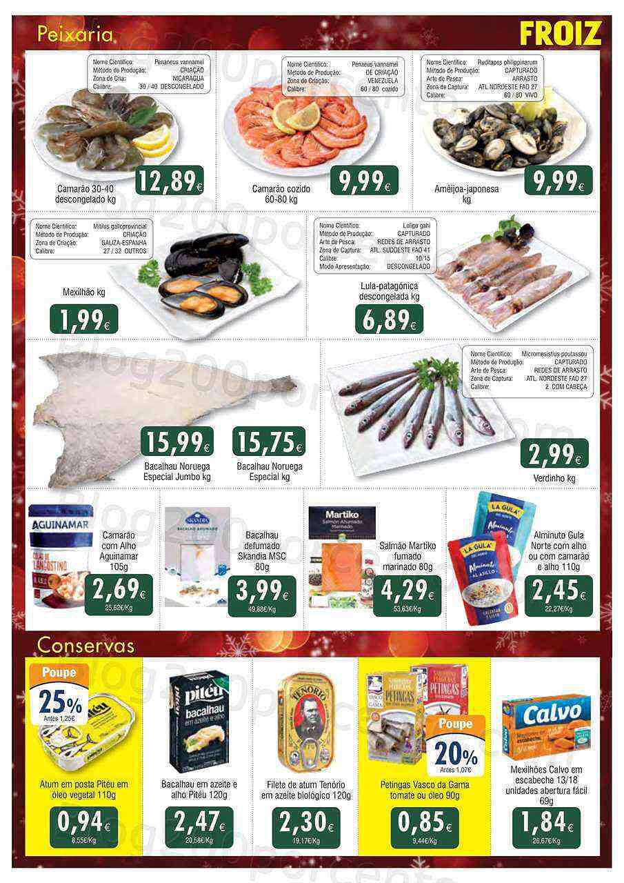 Antevisão Folheto FROIZ Promoções de 30 novembro a 14 dezembro