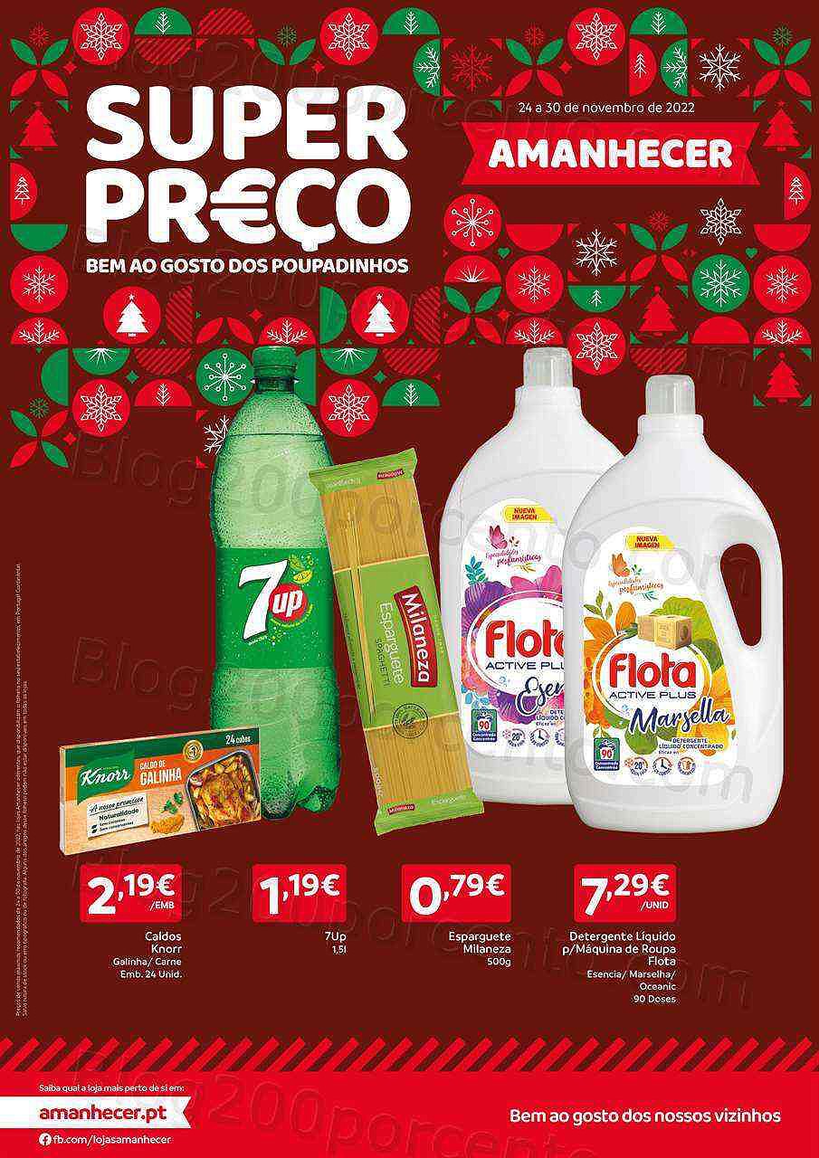 Antevisão Folheto AMANHECER Promoções de 24 a 30 novembro