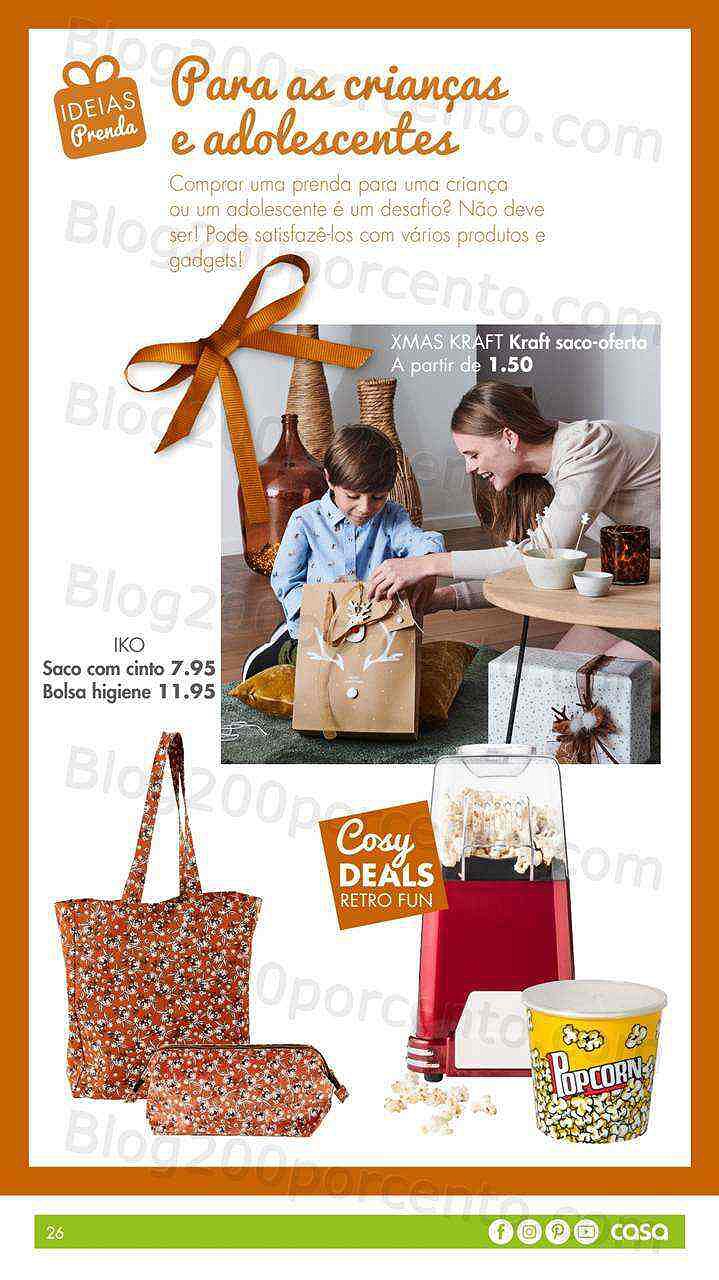 Antevisão Folheto CASA Natal Promoções de 22 novembro a 31 dezembro