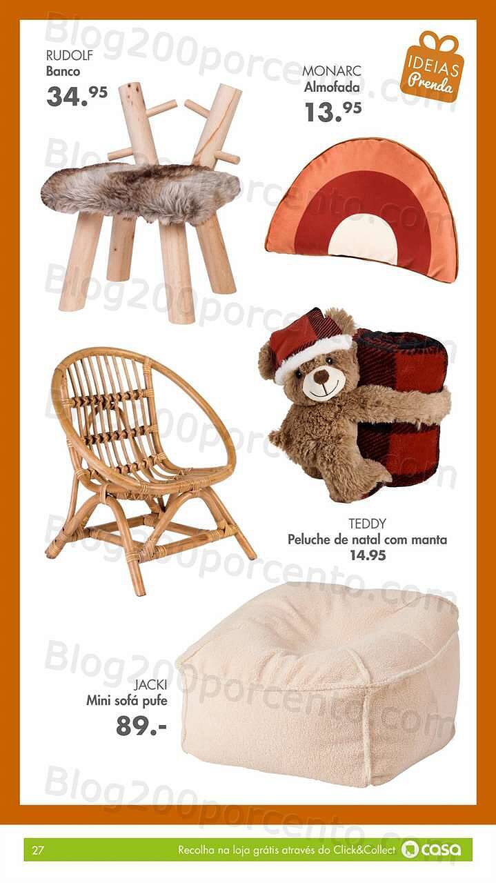 Antevisão Folheto CASA Natal Promoções de 22 novembro a 31 dezembro