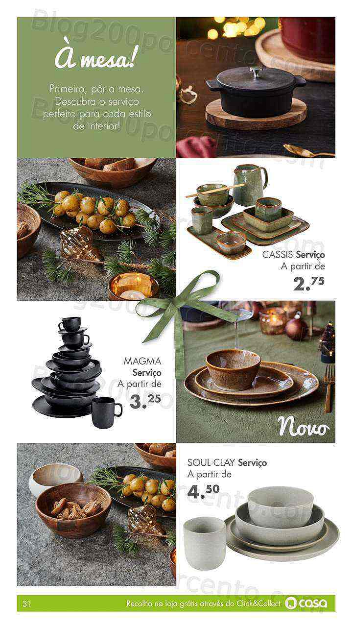 Antevisão Folheto CASA Natal Promoções de 22 novembro a 31 dezembro