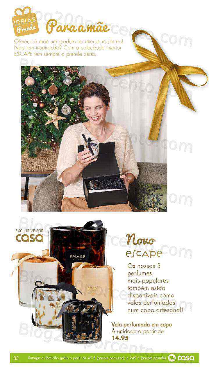 Antevisão Folheto CASA Natal Promoções de 22 novembro a 31 dezembro
