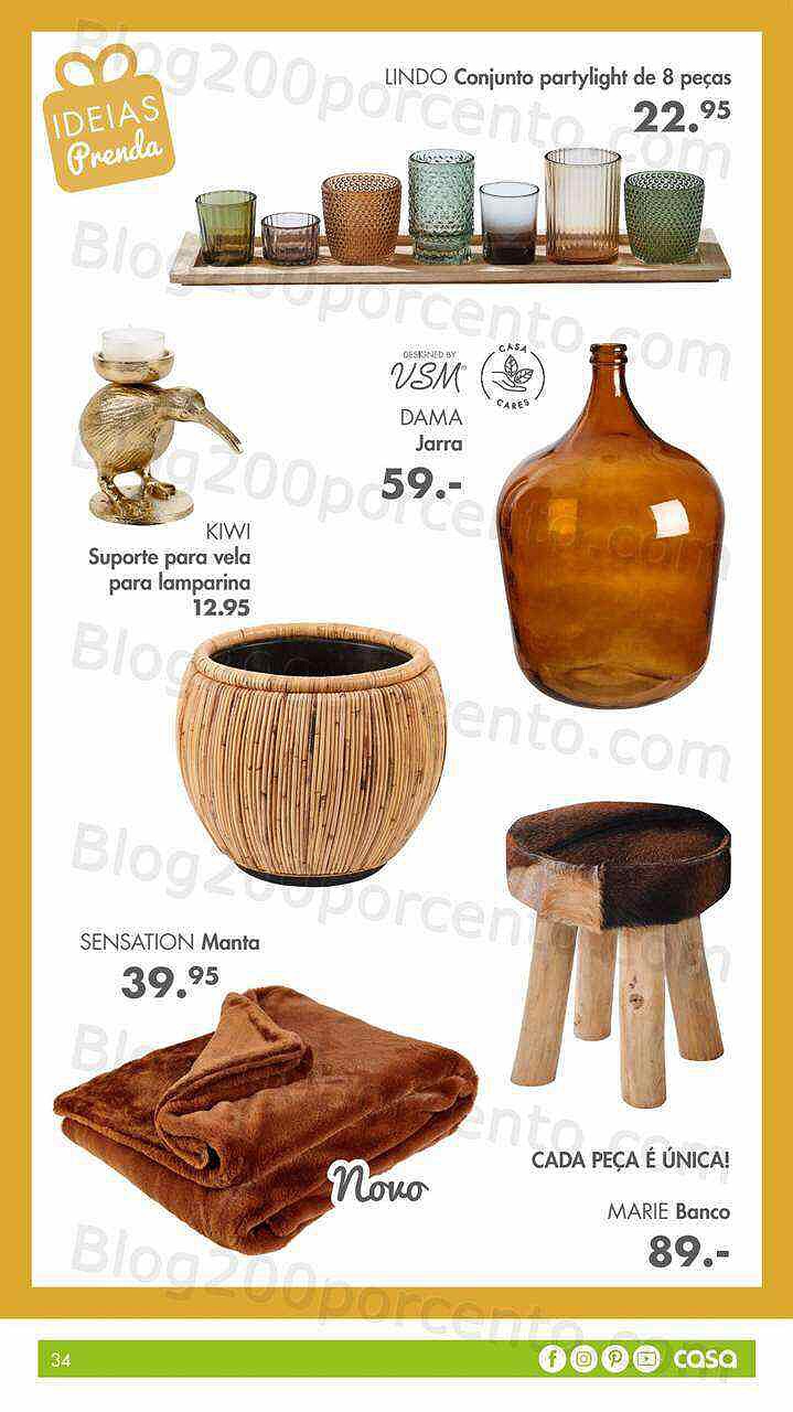 Antevisão Folheto CASA Natal Promoções de 22 novembro a 31 dezembro