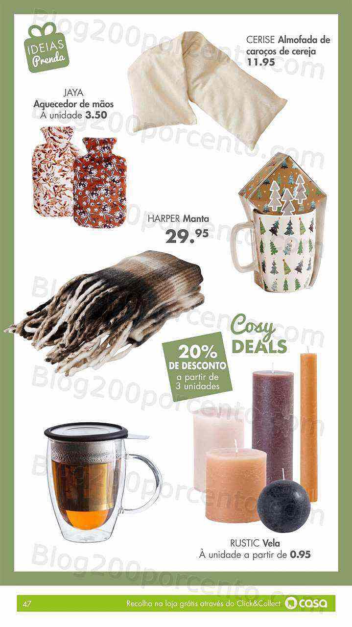 Antevisão Folheto CASA Natal Promoções de 22 novembro a 31 dezembro