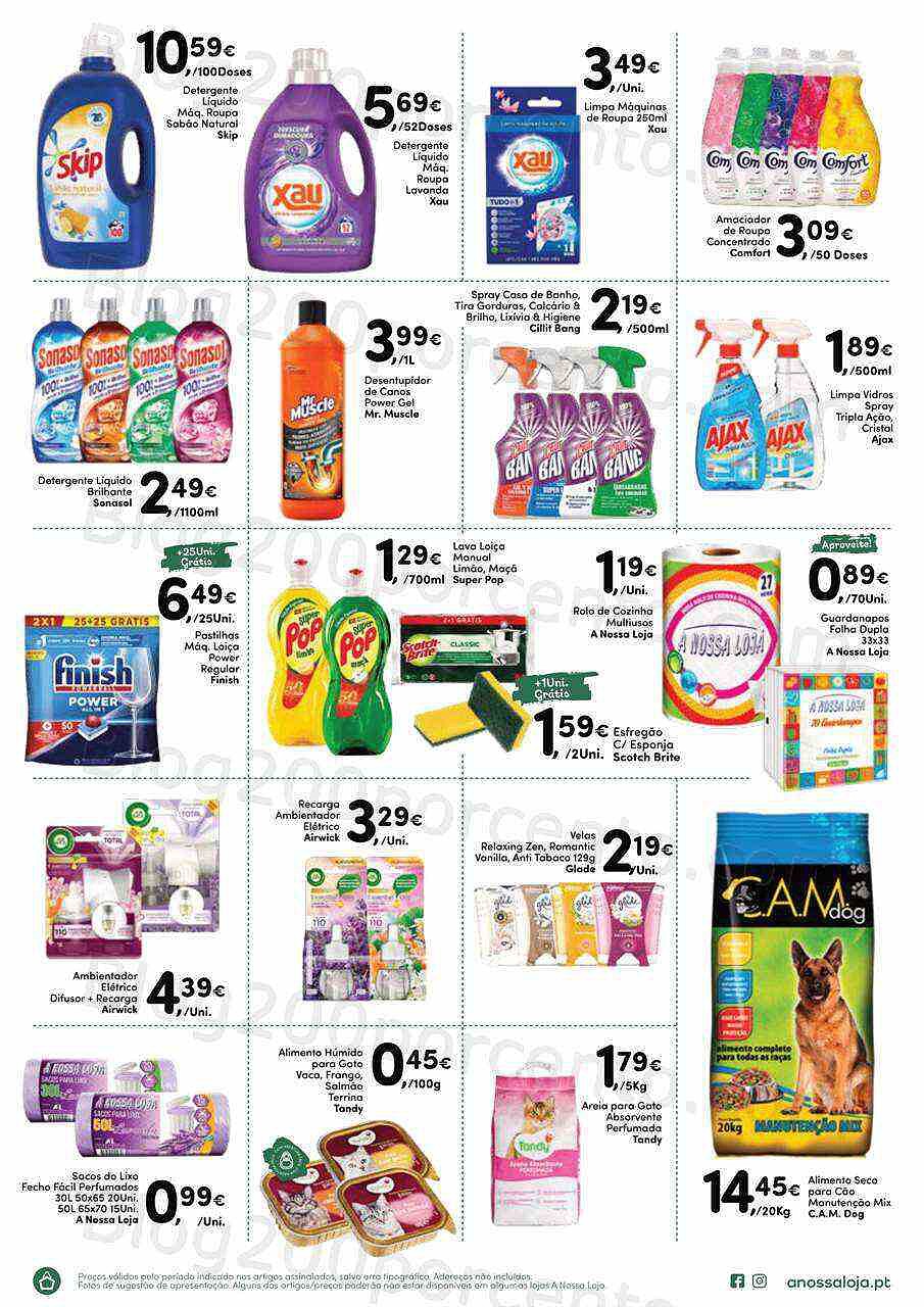 Antevisão Folheto A NOSSA LOJA Promoções de 26 novembro a 9 dezembro