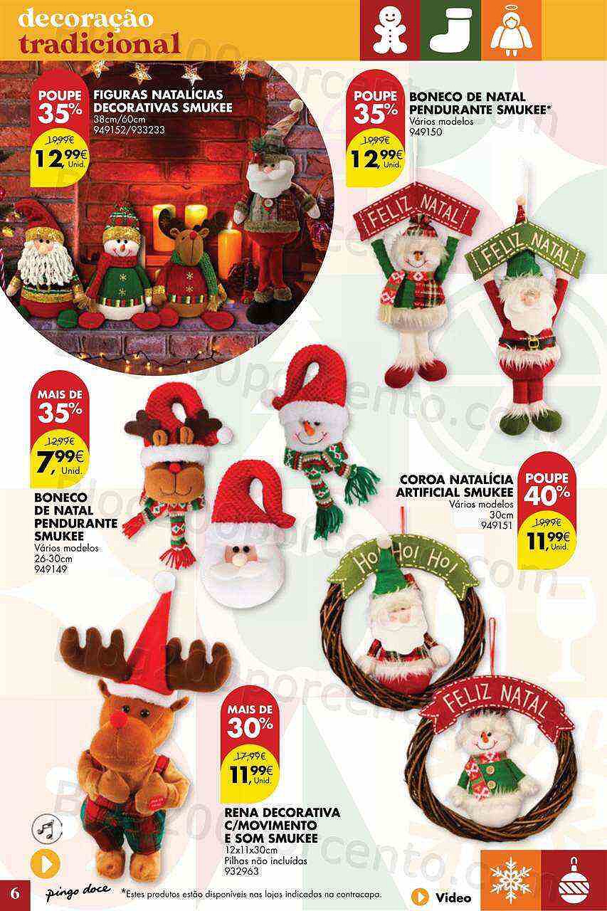 Antevisão Folheto PINGO DOCE Ofertas de Natal Promoções de 15 novembro a 24 dezembro
