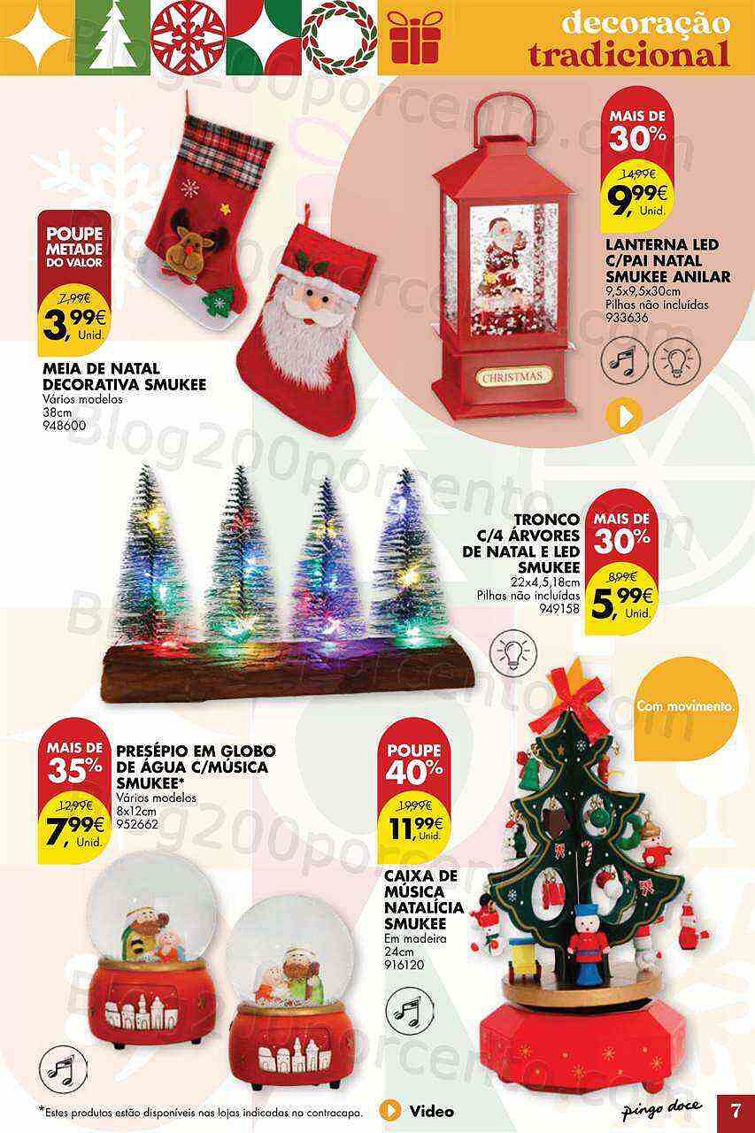 Antevisão Folheto PINGO DOCE Ofertas de Natal Promoções de 15 novembro a 24 dezembro
