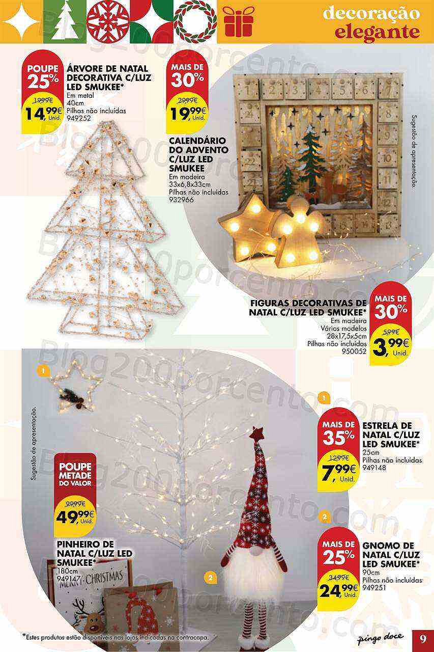 Antevisão Folheto PINGO DOCE Ofertas de Natal Promoções de 15 novembro a 24 dezembro