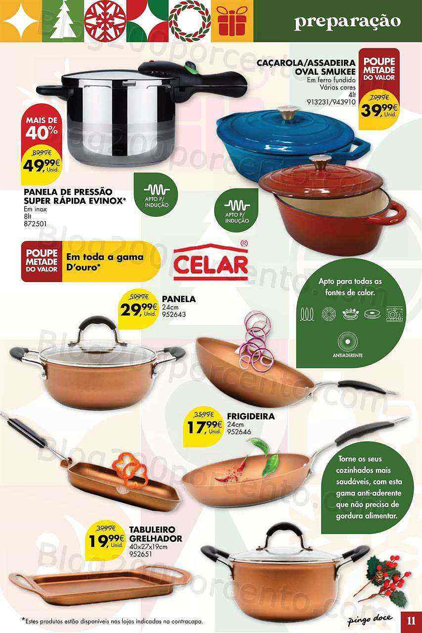 Antevisão Folheto PINGO DOCE Ofertas de Natal Promoções de 15 novembro a 24 dezembro