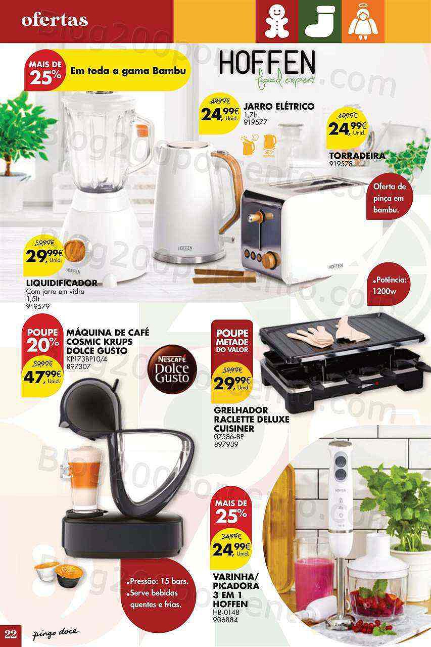 Antevisão Folheto PINGO DOCE Ofertas de Natal Promoções de 15 novembro a 24 dezembro