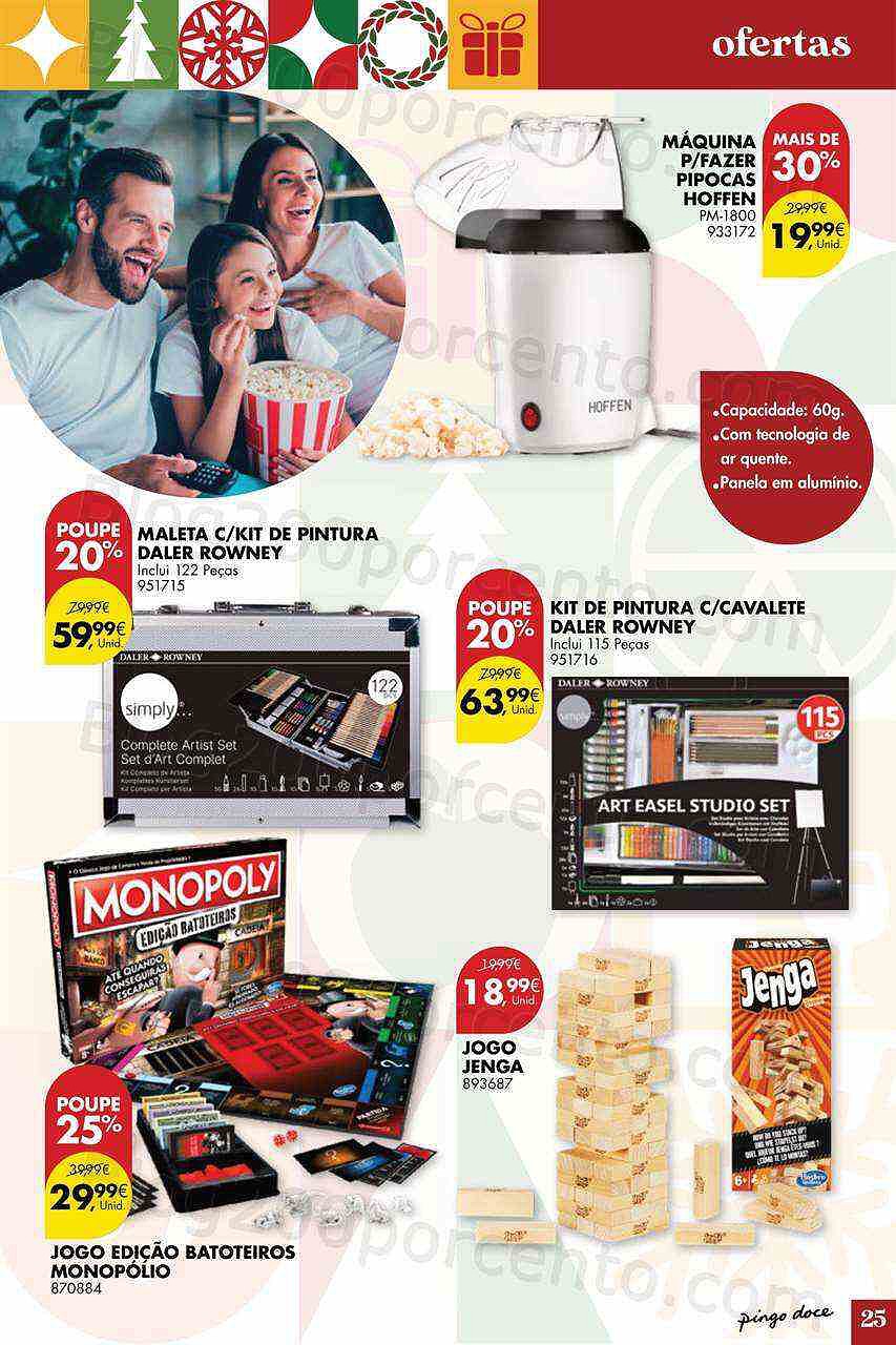 Antevisão Folheto PINGO DOCE Ofertas de Natal Promoções de 15 novembro a 24 dezembro