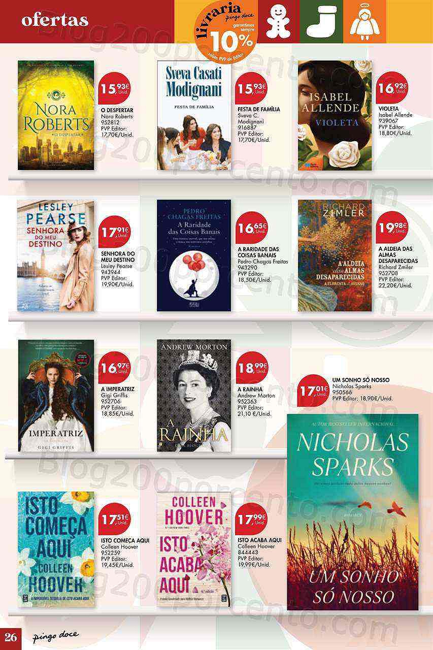 Antevisão Folheto PINGO DOCE Ofertas de Natal Promoções de 15 novembro a 24 dezembro