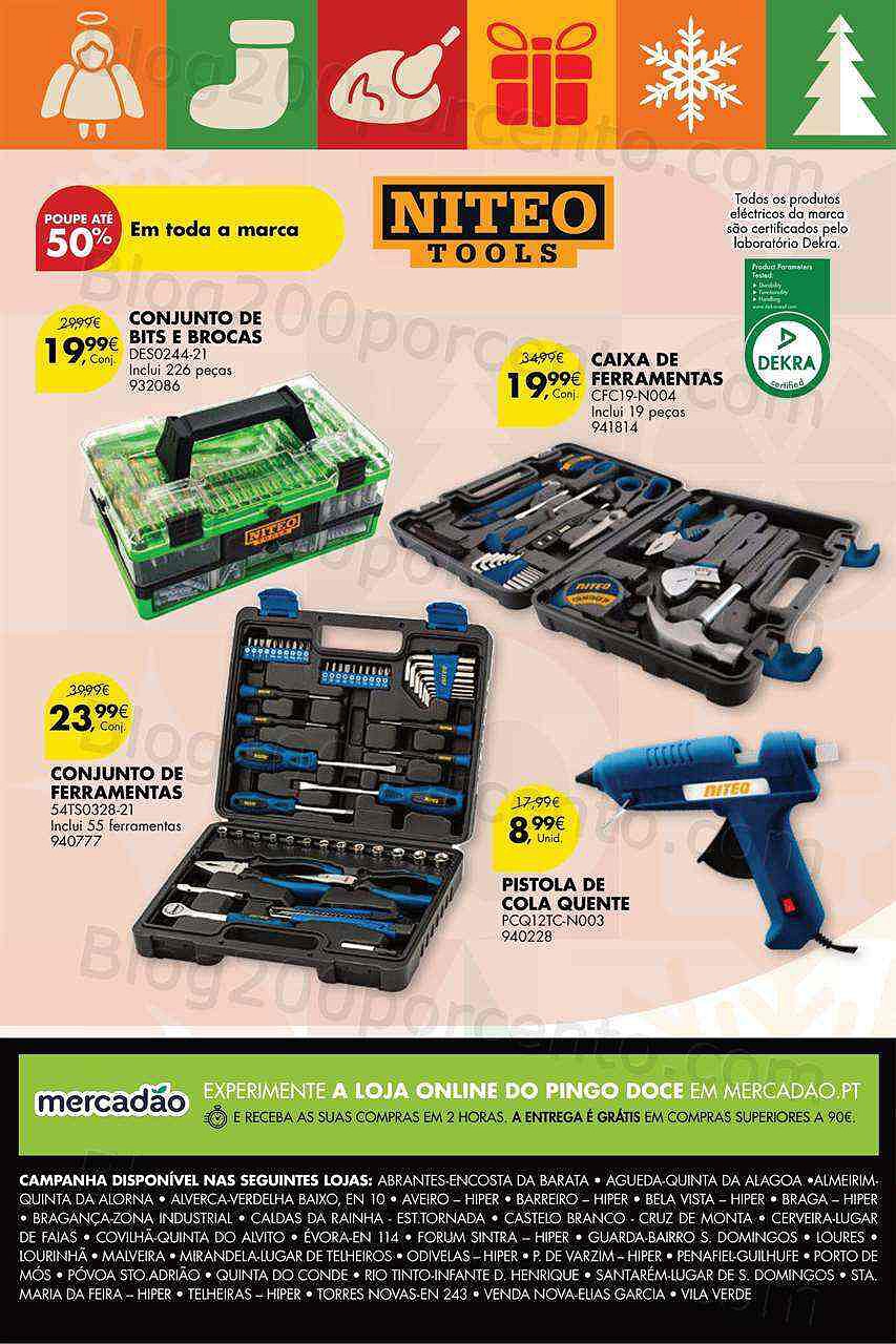 Antevisão Folheto PINGO DOCE Ofertas de Natal Promoções de 15 novembro a 24 dezembro