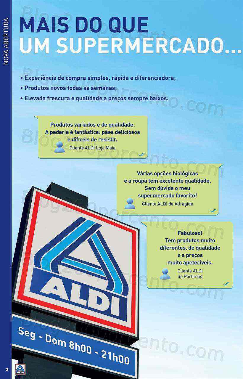 Antevisão Folheto ALDI Aberturas + Saldos Joane Promoções de 30 novembro a 27 dezembro