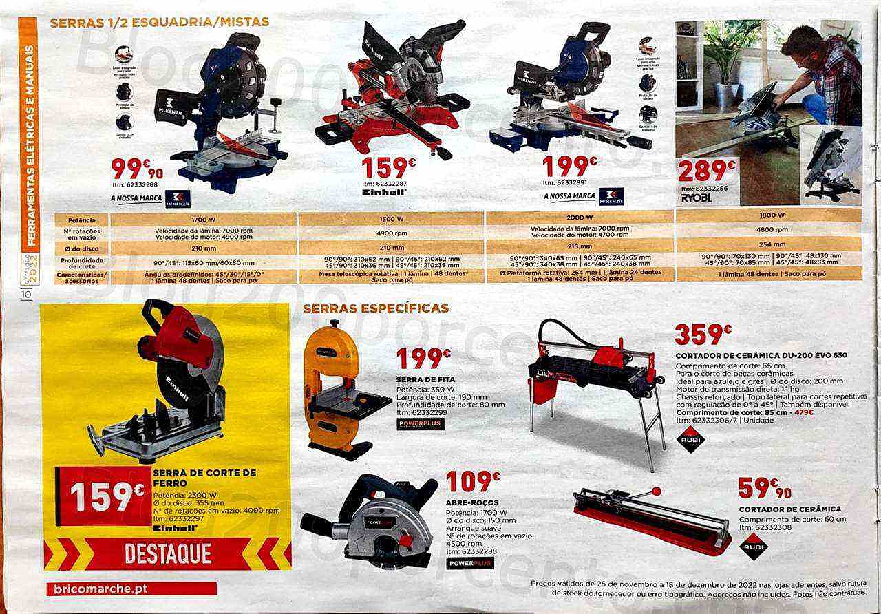 Antevisão Folheto BRICOMARCHÉ Promoções de 25 novembro a 18 dezembro
