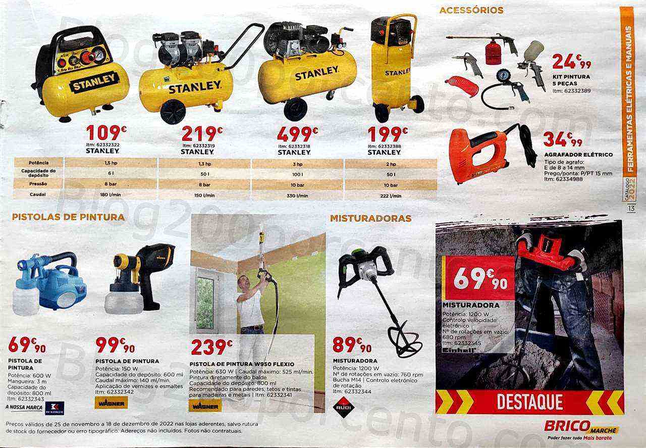 Antevisão Folheto BRICOMARCHÉ Promoções de 25 novembro a 18 dezembro