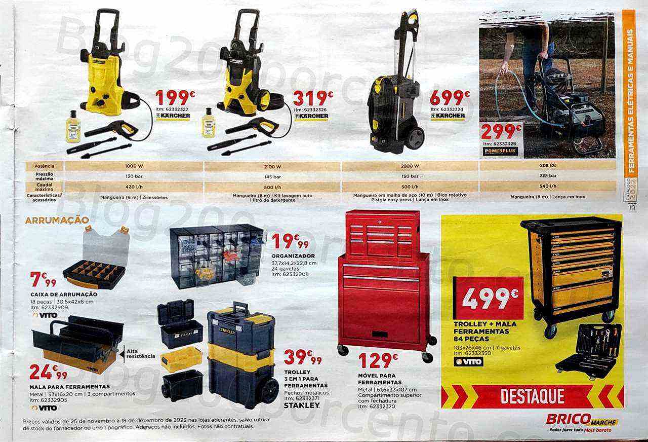 Antevisão Folheto BRICOMARCHÉ Promoções de 25 novembro a 18 dezembro