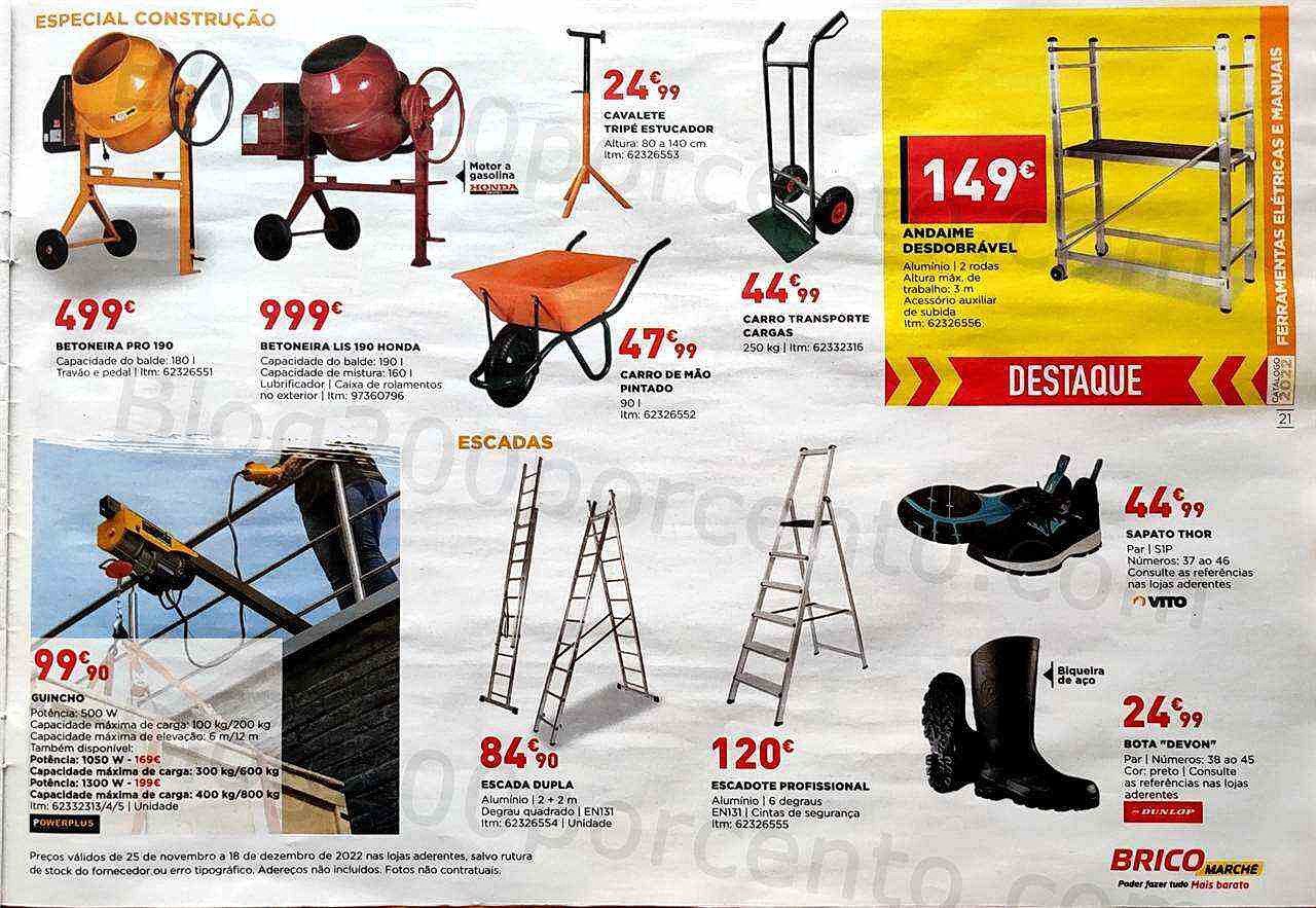 Antevisão Folheto BRICOMARCHÉ Promoções de 25 novembro a 18 dezembro