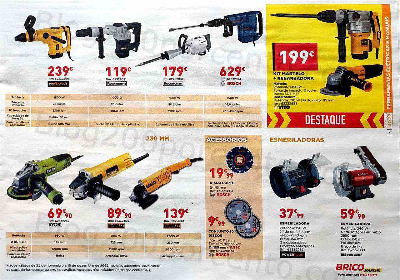 Antevisão Folheto BRICOMARCHÉ Promoções de 25 novembro a 18 dezembro