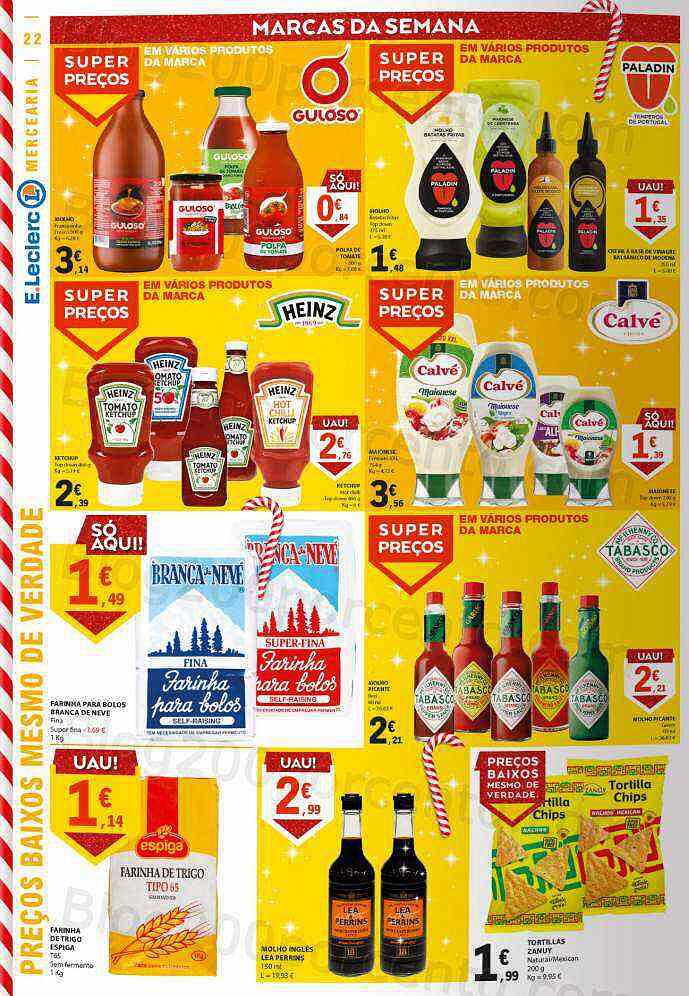 Antevisão Folheto E-LECLERC Promoções de 24 a 30 novembro