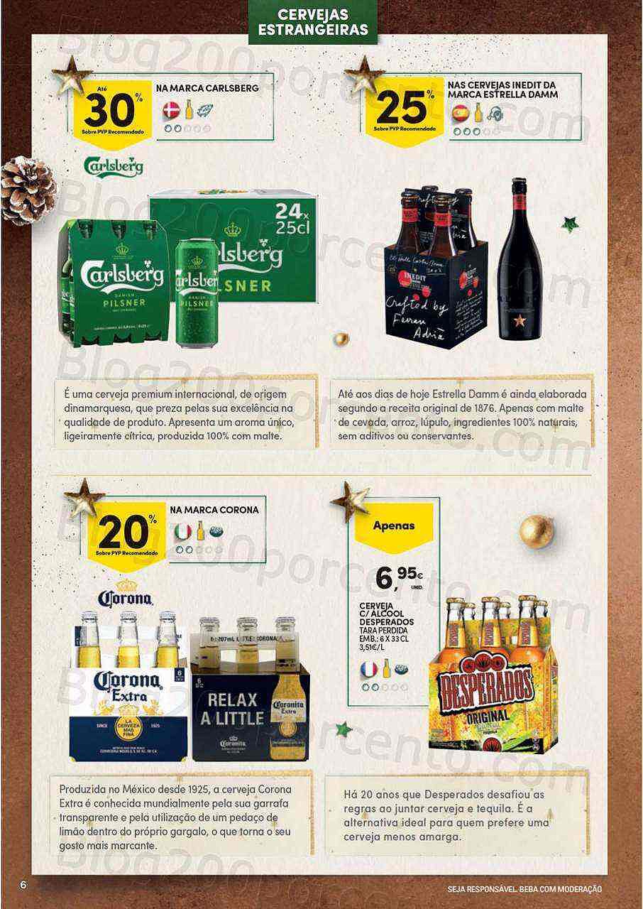 Antevisão Folheto CONTINENTE Especial Cervejas Promoções de 29 novembro a 31 dezembro