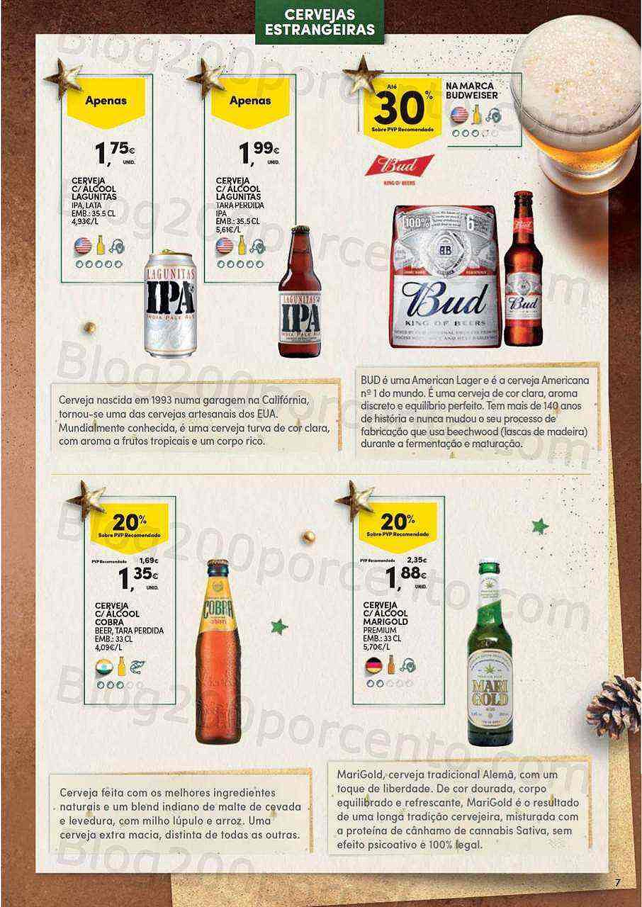 Antevisão Folheto CONTINENTE Especial Cervejas Promoções de 29 novembro a 31 dezembro