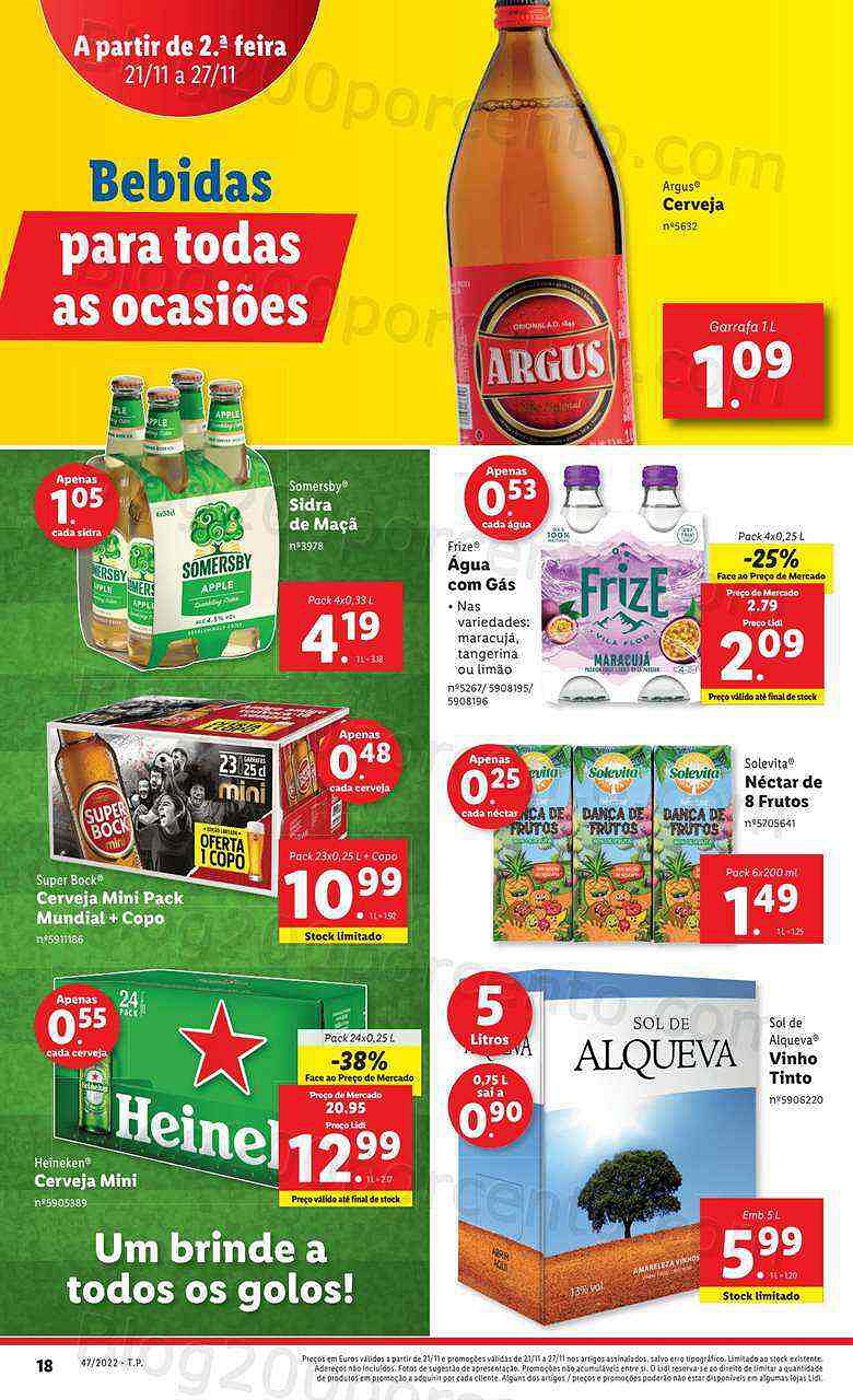 Antevisão Folheto LIDL Promoções de 21 a 27 novembro - Edição Digital