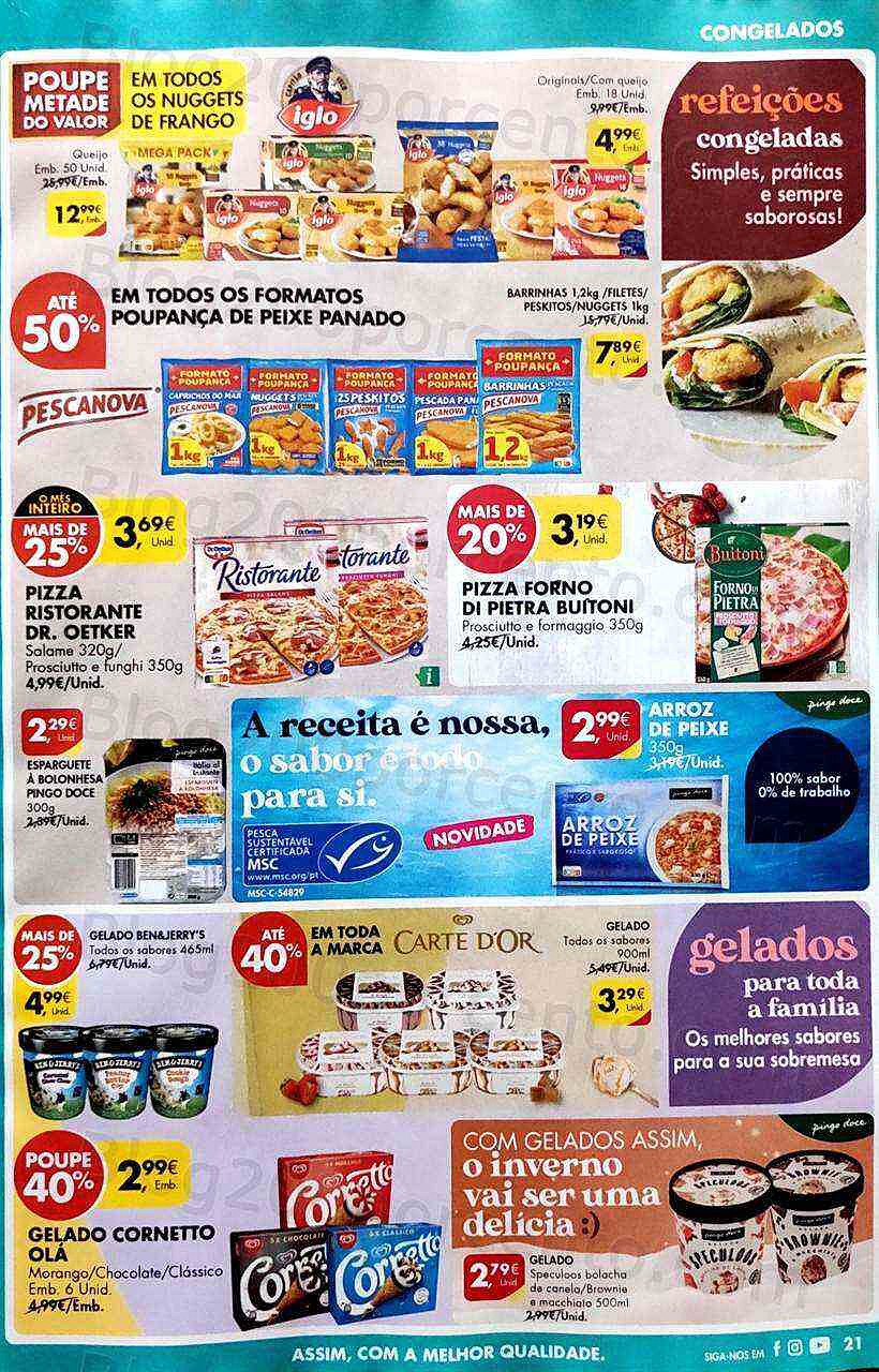 Antevisão Folheto PINGO DOCE Promoções de 22 a 28 novembro