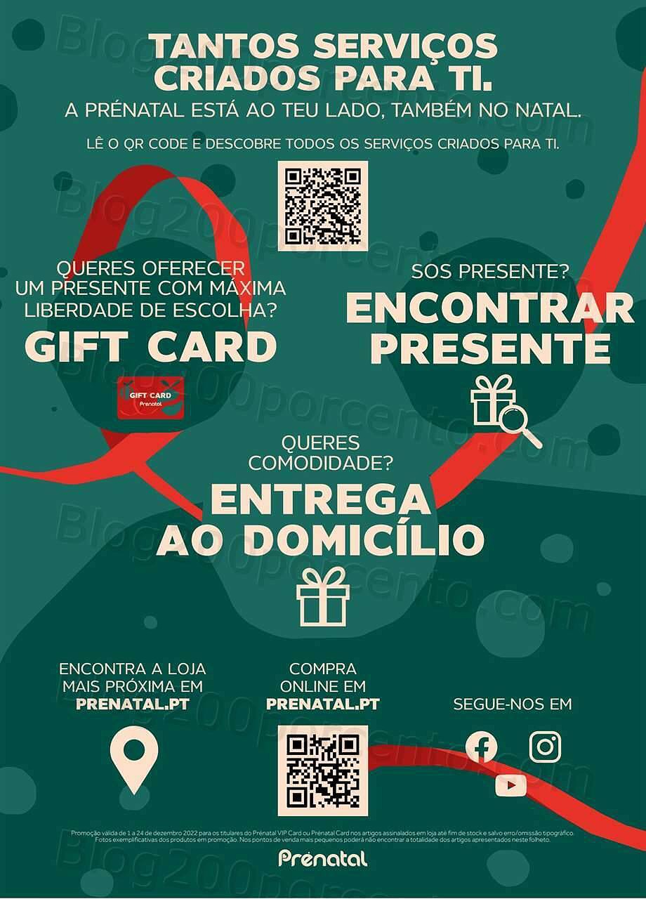 Antevisão Folheto PRÉNATAL Promoções Natal - 1 a 24 dezembro