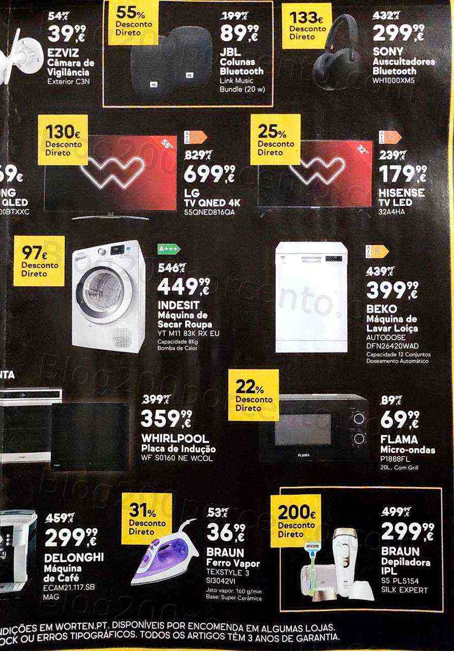 Antevisão Folheto WORTEN Black Friday Promoções de 24 a 28 novembro