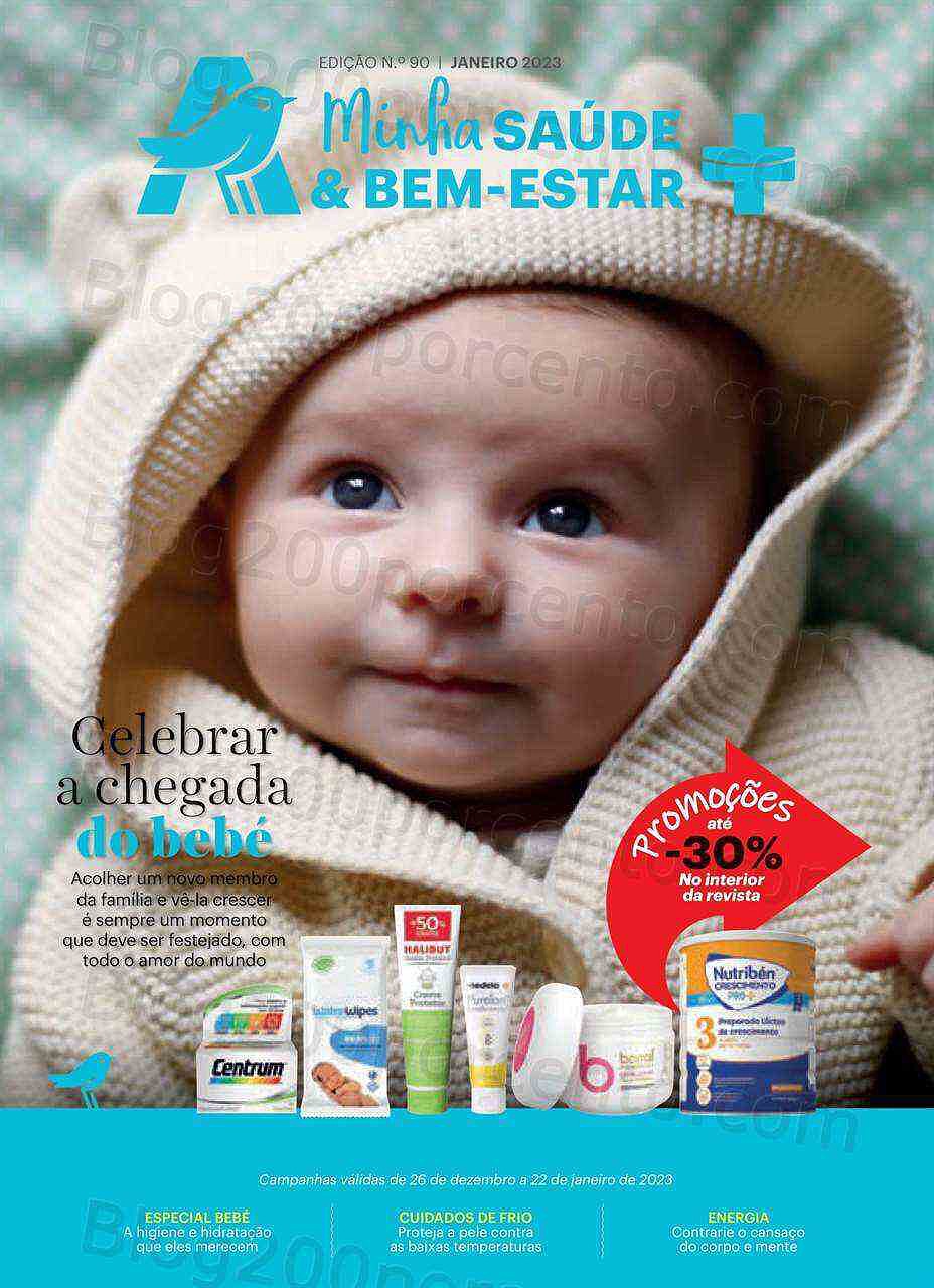 Antevisão Folheto AUCHAN Saúde e Bem-Estar Promoções de 26 dezembro a 22 janeiro
