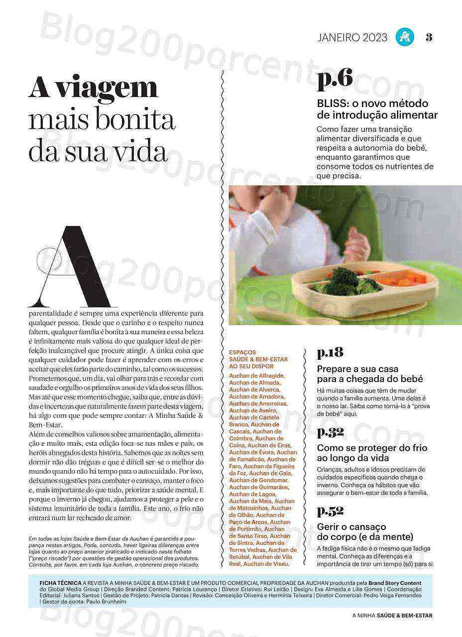 Antevisão Folheto AUCHAN Saúde e Bem-Estar Promoções de 26 dezembro a 22 janeiro