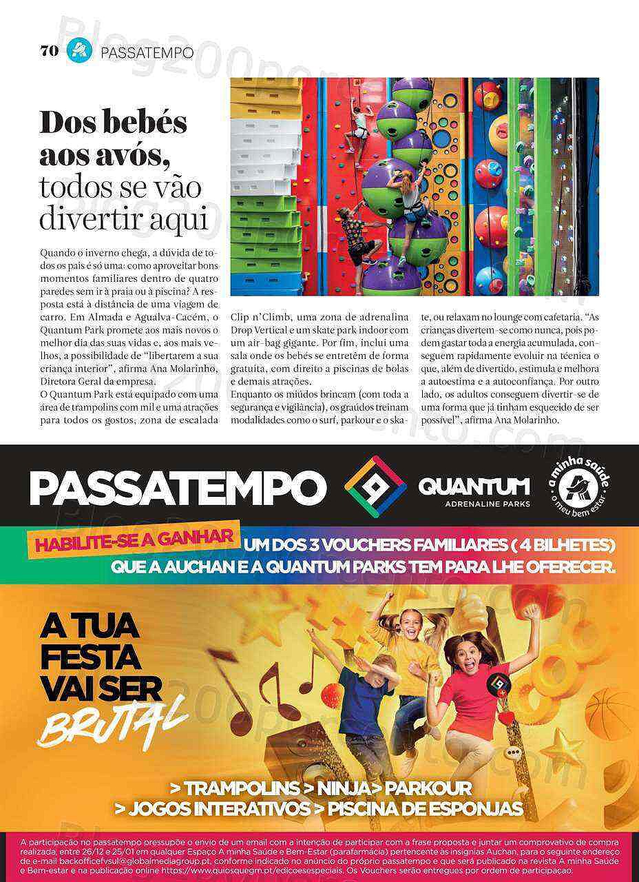 Antevisão Folheto AUCHAN Saúde e Bem-Estar Promoções de 26 dezembro a 22 janeiro