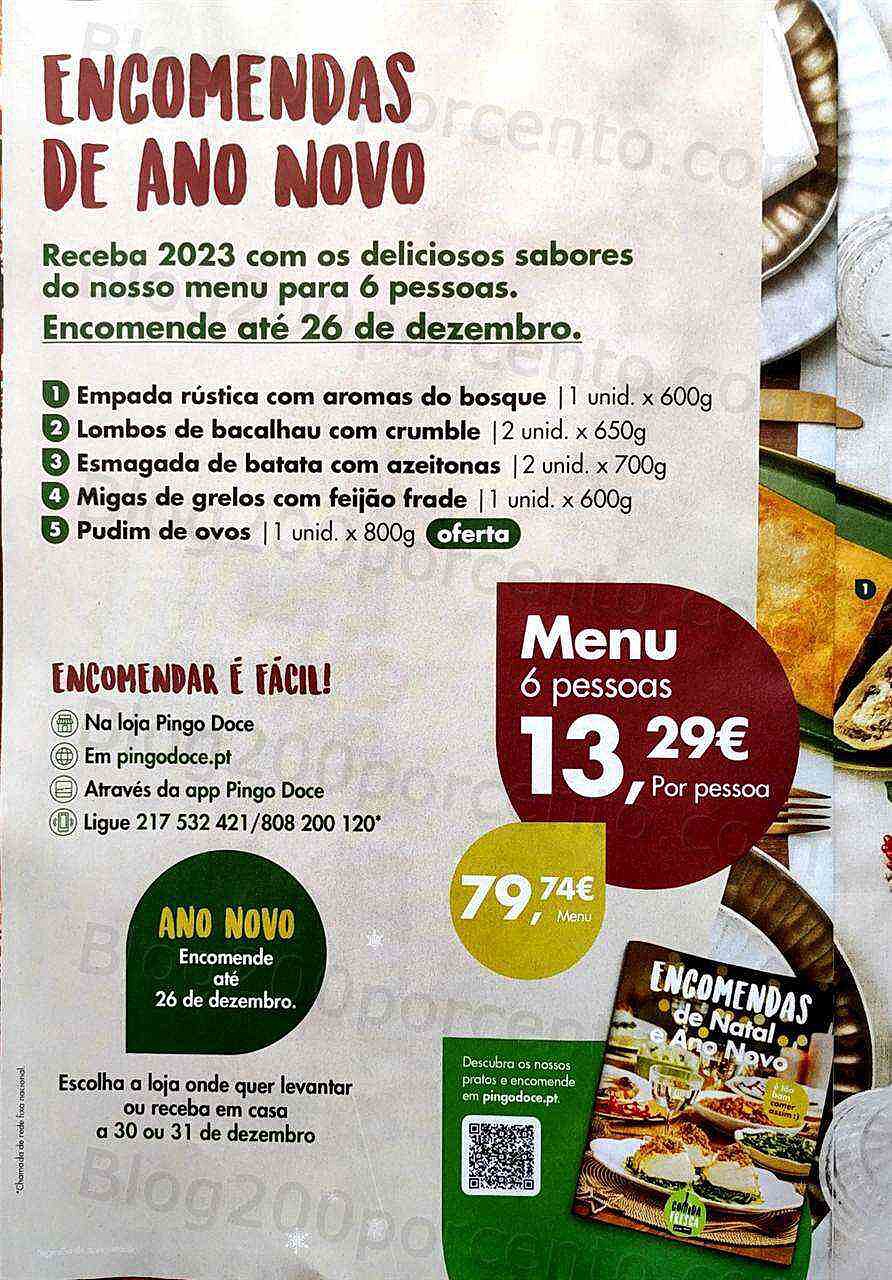 Antevisão Folheto PINGO DOCE Promoções de 20 a 26 dezembro