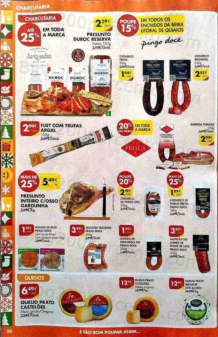 Antevisão Folheto PINGO DOCE Promoções de 20 a 26 dezembro